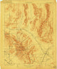 Las Vegas Nevada Historical topographic map, 1:250000 scale, 1 X 1 Degree, Year 1908