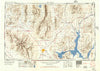 Las Vegas Nevada Historical topographic map, 1:250000 scale, 1 X 2 Degree, Year 1957
