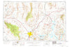 Las Vegas Nevada Historical topographic map, 1:250000 scale, 1 X 2 Degree, Year 1954