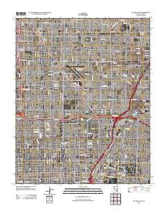 Las Vegas NW Nevada Historical topographic map, 1:24000 scale, 7.5 X 7.5 Minute, Year 2012