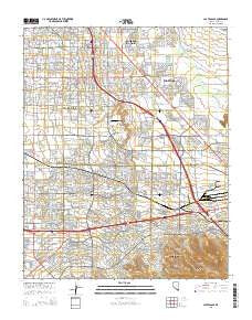 Las Vegas SE Nevada Current topographic map, 1:24000 scale, 7.5 X 7.5 Minute, Year 2015