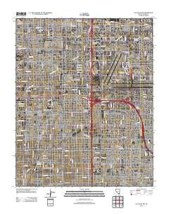 Las Vegas SW Nevada Historical topographic map, 1:24000 scale, 7.5 X 7.5 Minute, Year 2012