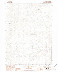 Lay Waterhole Nevada Historical topographic map, 1:24000 scale, 7.5 X 7.5 Minute, Year 1982