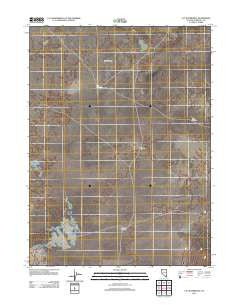 Lay Waterhole Nevada Historical topographic map, 1:24000 scale, 7.5 X 7.5 Minute, Year 2011