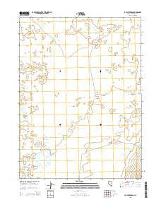 Lay Waterhole Nevada Current topographic map, 1:24000 scale, 7.5 X 7.5 Minute, Year 2015