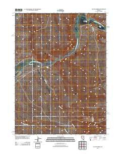 Layton Spring Nevada Historical topographic map, 1:24000 scale, 7.5 X 7.5 Minute, Year 2012