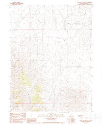 Leach Hot Springs Nevada Historical topographic map, 1:24000 scale, 7.5 X 7.5 Minute, Year 1990