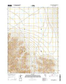 Leach Hot Springs Nevada Current topographic map, 1:24000 scale, 7.5 X 7.5 Minute, Year 2014