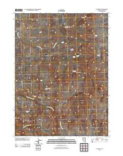 Leadville Nevada Historical topographic map, 1:24000 scale, 7.5 X 7.5 Minute, Year 2011
