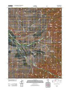 Lee Nevada Historical topographic map, 1:24000 scale, 7.5 X 7.5 Minute, Year 2012