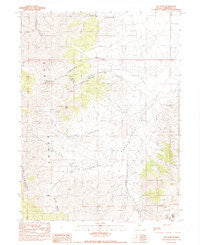Lee Peak Nevada Historical topographic map, 1:24000 scale, 7.5 X 7.5 Minute, Year 1990