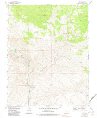 Leith Nevada Historical topographic map, 1:24000 scale, 7.5 X 7.5 Minute, Year 1973