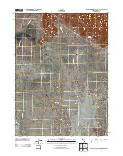 Leonard Creek Slough North Nevada Historical topographic map, 1:24000 scale, 7.5 X 7.5 Minute, Year 2011