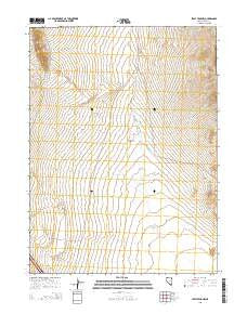 Leppy Peak NW Nevada Current topographic map, 1:24000 scale, 7.5 X 7.5 Minute, Year 2015