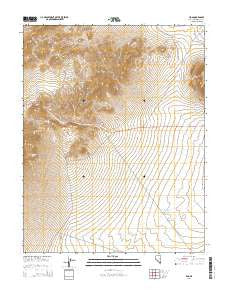 Lida Nevada Current topographic map, 1:24000 scale, 7.5 X 7.5 Minute, Year 2014