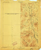 Lida Nevada Historical topographic map, 1:250000 scale, 1 X 1 Degree, Year 1908