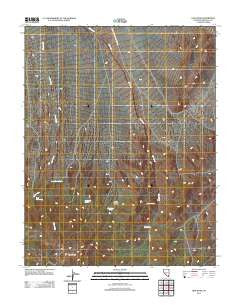 Lida Wash Nevada Historical topographic map, 1:24000 scale, 7.5 X 7.5 Minute, Year 2011