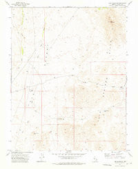 Lime Mountain Nevada Historical topographic map, 1:24000 scale, 7.5 X 7.5 Minute, Year 1973