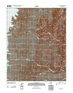 Lime Wash Nevada Historical topographic map, 1:24000 scale, 7.5 X 7.5 Minute, Year 2012