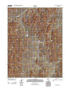 Lincoln Flat Nevada Historical topographic map, 1:24000 scale, 7.5 X 7.5 Minute, Year 2011