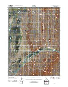 Little Poverty Nevada Historical topographic map, 1:24000 scale, 7.5 X 7.5 Minute, Year 2011