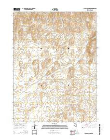 Little Rock Creek Nevada Current topographic map, 1:24000 scale, 7.5 X 7.5 Minute, Year 2014