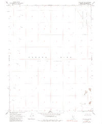 Lone Rock SW Nevada Historical topographic map, 1:24000 scale, 7.5 X 7.5 Minute, Year 1969