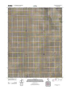 Lone Rock SW Nevada Historical topographic map, 1:24000 scale, 7.5 X 7.5 Minute, Year 2011