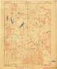 Long Valley Nevada Historical topographic map, 1:250000 scale, 1 X 1 Degree, Year 1889