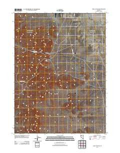 Long Canyon Nevada Historical topographic map, 1:24000 scale, 7.5 X 7.5 Minute, Year 2011