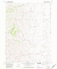 Loomis Mtn Nevada Historical topographic map, 1:24000 scale, 7.5 X 7.5 Minute, Year 1968