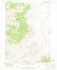 Loray Nevada Historical topographic map, 1:24000 scale, 7.5 X 7.5 Minute, Year 1967