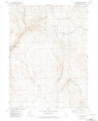 Lost Creek Pass Nevada Historical topographic map, 1:24000 scale, 7.5 X 7.5 Minute, Year 1980