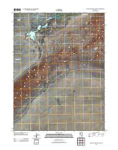 Lovelock Indian Caves Nevada Historical topographic map, 1:24000 scale, 7.5 X 7.5 Minute, Year 2011