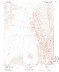 Lower Pahranagat Lake SW Nevada Historical topographic map, 1:24000 scale, 7.5 X 7.5 Minute, Year 1969