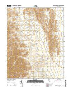 Lower Pahranagat Lake SE Nevada Current topographic map, 1:24000 scale, 7.5 X 7.5 Minute, Year 2015