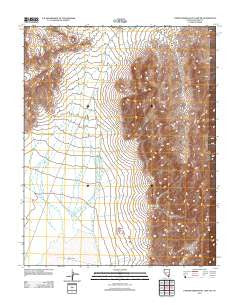 Lower Pahranagat Lake SW Nevada Historical topographic map, 1:24000 scale, 7.5 X 7.5 Minute, Year 2012