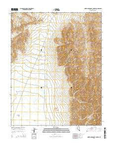 Lower Pahranagat Lake SW Nevada Current topographic map, 1:24000 scale, 7.5 X 7.5 Minute, Year 2015