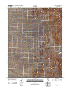 Lowry Well Nevada Historical topographic map, 1:24000 scale, 7.5 X 7.5 Minute, Year 2011