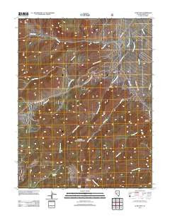 Lucky Boy Nevada Historical topographic map, 1:24000 scale, 7.5 X 7.5 Minute, Year 2011