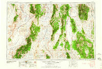 Lund Nevada Historical topographic map, 1:250000 scale, 1 X 2 Degree, Year 1960