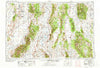 Lund Nevada Historical topographic map, 1:250000 scale, 1 X 2 Degree, Year 1956