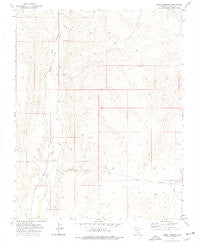 Lyman Crossing Nevada Historical topographic map, 1:24000 scale, 7.5 X 7.5 Minute, Year 1973