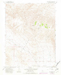 Mable Mountain Nevada Historical topographic map, 1:24000 scale, 7.5 X 7.5 Minute, Year 1967
