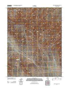 Mable Mountain Nevada Historical topographic map, 1:24000 scale, 7.5 X 7.5 Minute, Year 2011