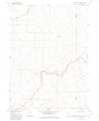 Maiden Butte SE Nevada Historical topographic map, 1:24000 scale, 7.5 X 7.5 Minute, Year 1980