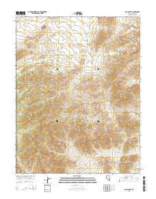 Mail Summit Nevada Current topographic map, 1:24000 scale, 7.5 X 7.5 Minute, Year 2015