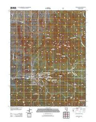 Manhattan Nevada Historical topographic map, 1:24000 scale, 7.5 X 7.5 Minute, Year 2011