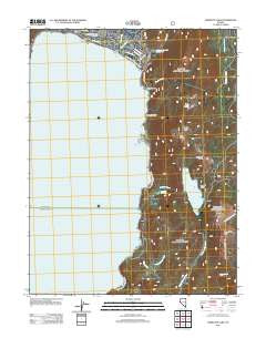 Marlette Lake Nevada Historical topographic map, 1:24000 scale, 7.5 X 7.5 Minute, Year 2012