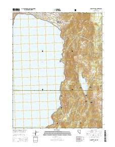 Marlette Lake Nevada Current topographic map, 1:24000 scale, 7.5 X 7.5 Minute, Year 2014